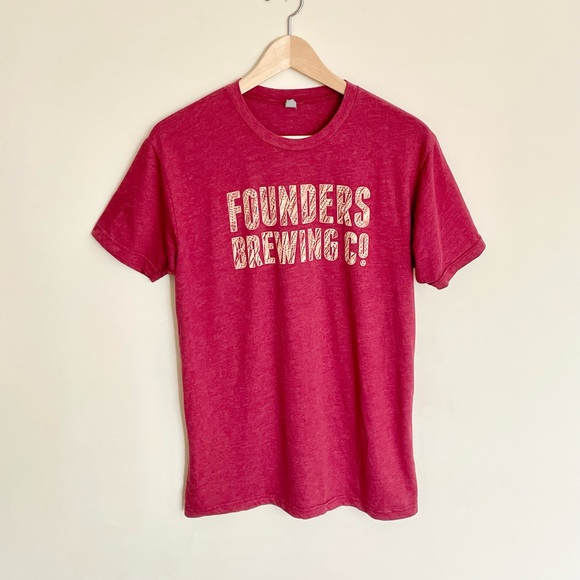 Founders Brewing Co. Azacca India Pale Ale Graphic Red T Shirt Adult size Medium - Picture 1 of 4